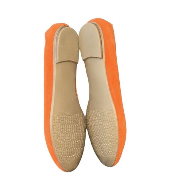 Violet and Red Orange Slip on Flat Shoe(Size 8.5M) - Picture 4 of 7